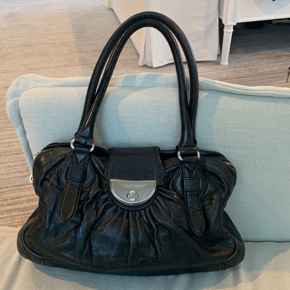 Botkier black leather handbag